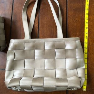 Karvey Seatbelt bag, wallet, and makeup bag